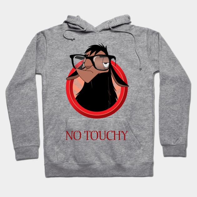 No touch! No touchy! Hoodie by ggiuliafilippini